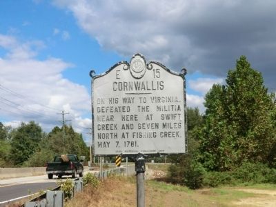 Cornwallis Marker. Click for full size. Cornwallis Marker image. Click for full size.