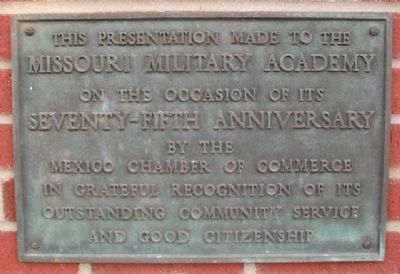 Missouri Military Academy Marker image. Click for full size.