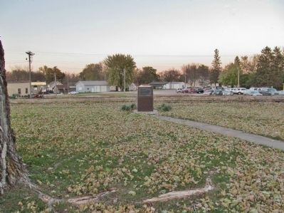 Richard Sears Memorial Park and Marker. Click for full size. Richard Sears Memorial Park and Marker image. Click for full size.