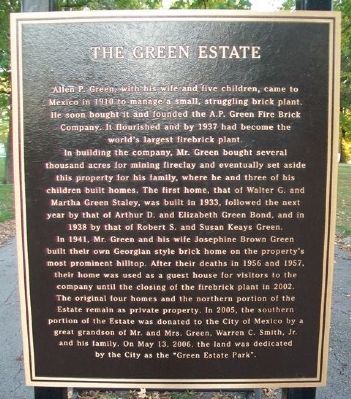 The Green Estate Marker image. Click for full size.