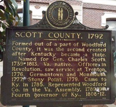 Scott County, 1792 Marker image. Click for full size.