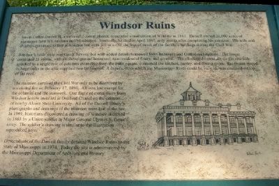 Windsor Ruins Marker image. Click for full size.