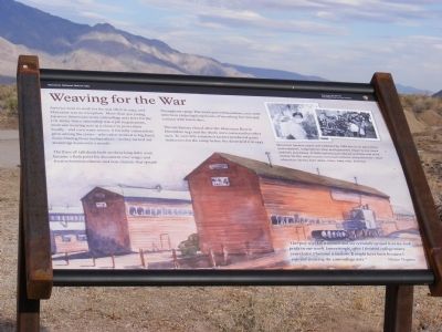 Weaving for the War Marker. Click for full size. Weaving for the War Marker image. Click for full size.