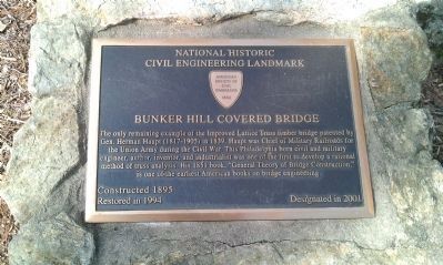 National Historic Civil Engineering Landmark. Click for full size. National Historic Civil Engineering Landmark image. Click for full size.