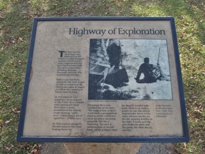 Highway of Exploration Marker. Click for full size. Highway of Exploration Marker image. Click for full size.