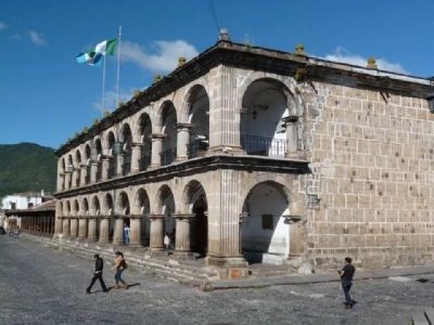 Antigua Guatemala UNESCO World Heritage Site Marker. Click for full size. Antigua Guatemala UNESCO World Heritage Site Marker image. Click for full size.