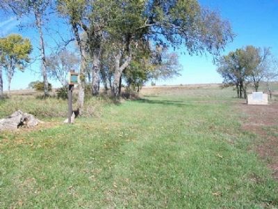 Kanza Indian Site? Marker. Click for full size. Kanza Indian Site? Marker image. Click for full size.