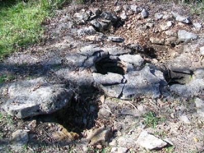 Kanza Indian Site? Rock Pits. Click for full size. Kanza Indian Site? Rock Pits image. Click for full size.