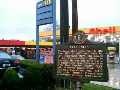 Ellerslie Marker. Click for full size. Ellerslie Marker image. Click for full size.