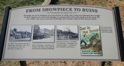 From Showpiece to Ruins Marker image. Click for full size.