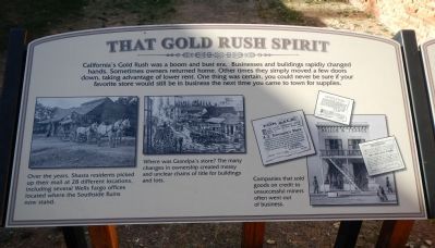 That Gold Rush Spirit Marker image. Click for full size.