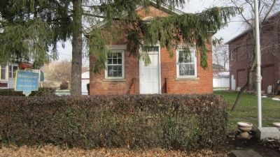 Washington Hunt Law Office and Marker. Click for full size. Washington Hunt Law Office and Marker image. Click for full size.