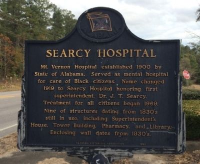 Searcy Hospital Marker image. Click for full size.