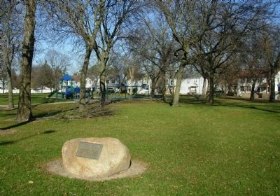 Garden Homes Marker. Click for full size. Garden Homes Marker image. Click for full size.