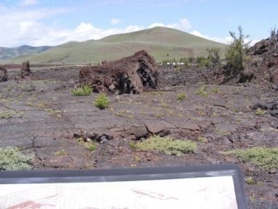 North Crater Lava Flow image. Click for full size.
