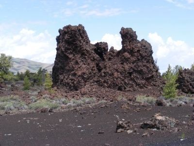Lava on the Devil's Orchard Trail image. Click for full size.