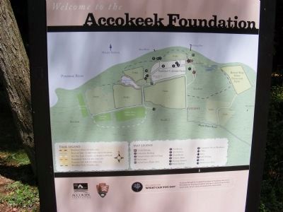 Accokeek Foundation at Piscataway Park Map image. Click for full size.