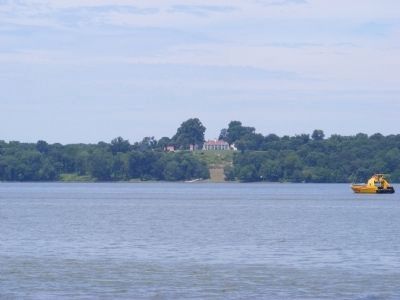 Mount Vernon across the river from The National Colonial Farm image. Click for full size.