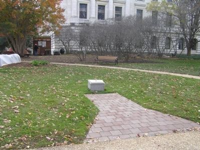 USDA Holocaust Memorial Tree Marker. Click for full size. USDA Holocaust Memorial Tree Marker image. Click for full size.