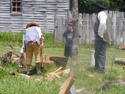 Cosplayers demonstrating at The National Colonial Farm image. Click for full size.