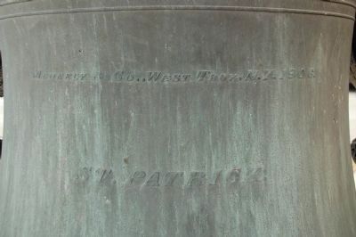 Saint Patrick's Church Bell image. Click for full size.