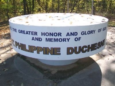 St. Philippine Duchesne Memorial image. Click for full size.
