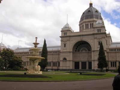 Royal Exhibition Hall image. Click for full size.
