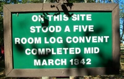 Log Convent Marker image. Click for full size.