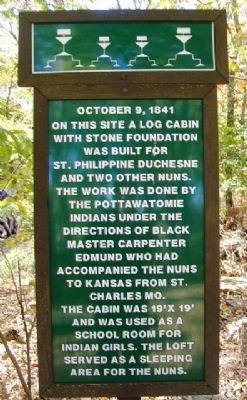 Log Cabin School Marker. Click for full size. Log Cabin School Marker image. Click for full size.