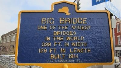 Big Bridge Marker. Click for full size. Big Bridge Marker image. Click for full size.