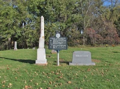 Joseph LaFramboise Marker. Click for full size. Joseph LaFramboise Marker image. Click for full size.
