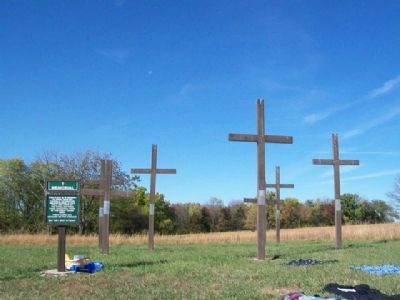 Potawatomi Burial Ground and Marker. Click for more information. Potawatomi Burial Ground and Marker image. Click for more information.