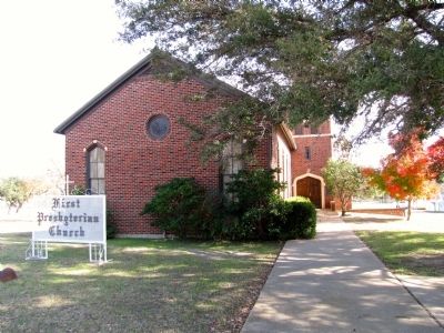 Presbyterian Church Marker. Click for full size. Presbyterian Church Marker image. Click for full size.