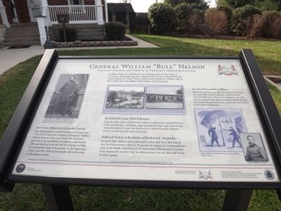 General William "Bull" Nelson Marker image. Click for full size.