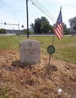 Major John Lee Grave image. Click for full size.