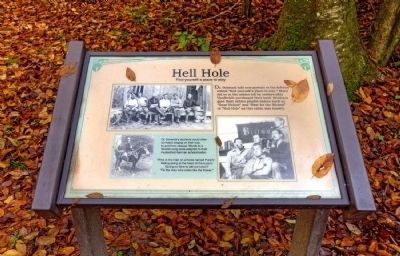 Hell Hole Marker. Click for full size. Hell Hole Marker image. Click for full size.