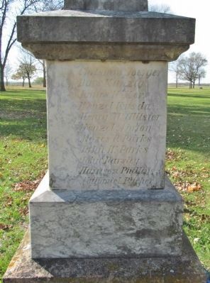 Captain John S. Marsh State Monument. Click for full size. Captain John S. Marsh State Monument image. Click for full size.