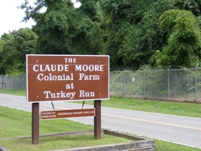 Who Was Claude Moore Marker. Click for full size. Who Was Claude Moore Marker image. Click for full size.