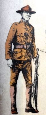 Coast Artilleryman, 1906 image. Click for full size.