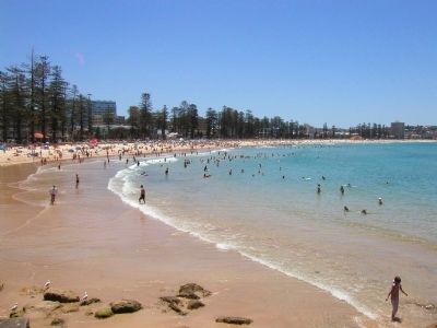 Manly Beach image. Click for full size.