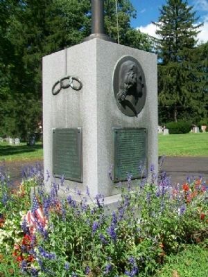George Washington Marker & Relief image. Click for full size.