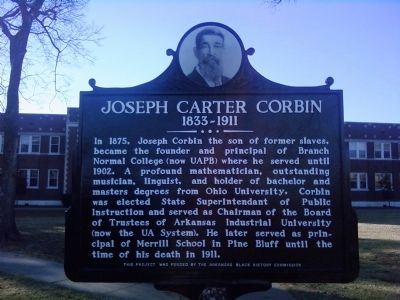 Joseph Carter Corbin Marker image. Click for full size.