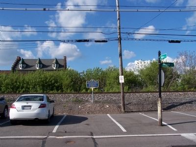Site of Tunnel Marker. Click for full size. Site of Tunnel Marker image. Click for full size.