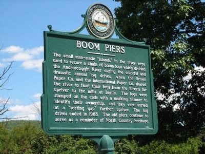Boom Piers Marker image. Click for full size.