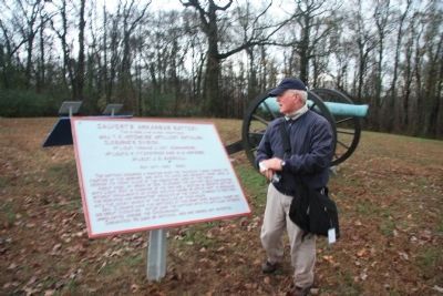 Calvert's Arkansas Battery Marker. Click for full size. Calvert's Arkansas Battery Marker image. Click for full size.