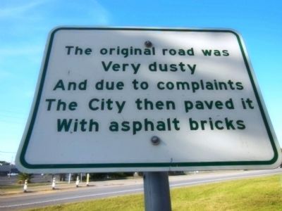 Asphalt Brick Marker image. Click for full size.