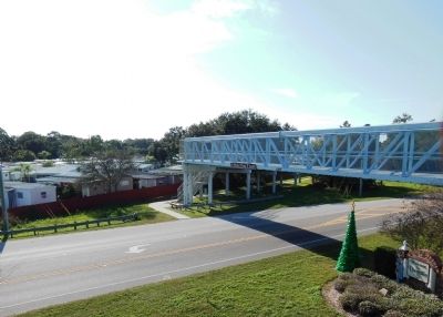 Pinellas Trail across US Highway 19 image. Click for full size.
