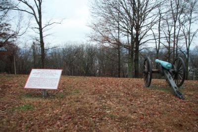 Cobb's Kentucky Battery. Marker image. Click for full size.