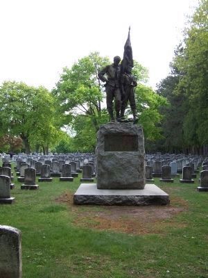 Mount Hope Cemetery Civil War Memorial image. Click for full size.