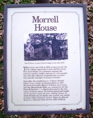 Morrell House Marker image. Click for full size.